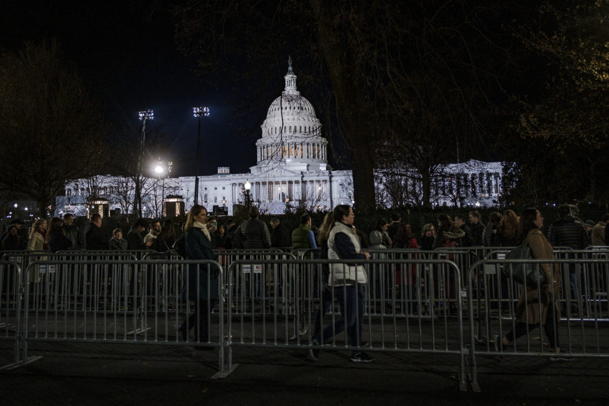 Former President George H.W. Bush Lies in State in the United States Capitol